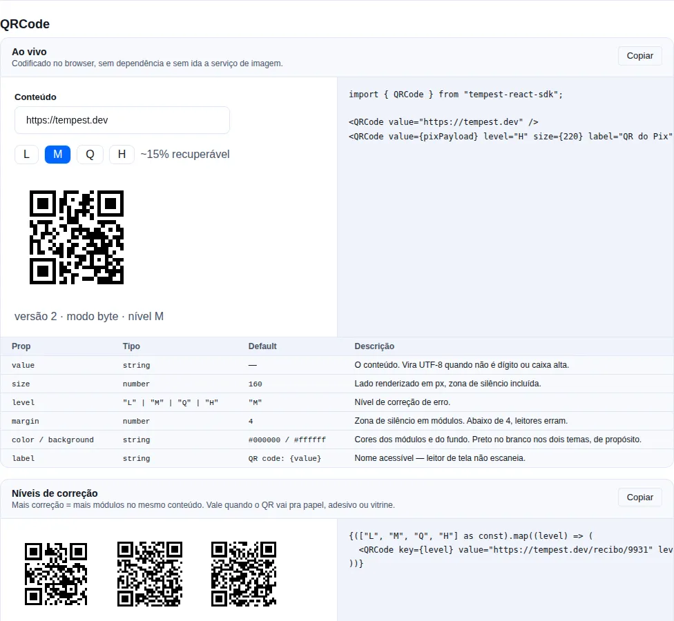 QRCode na gallery