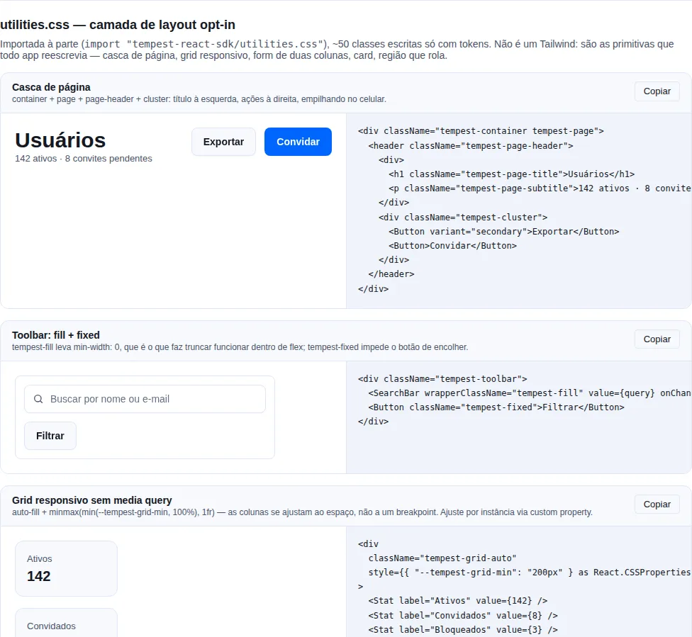 utilities.css (camada opt-in) na gallery