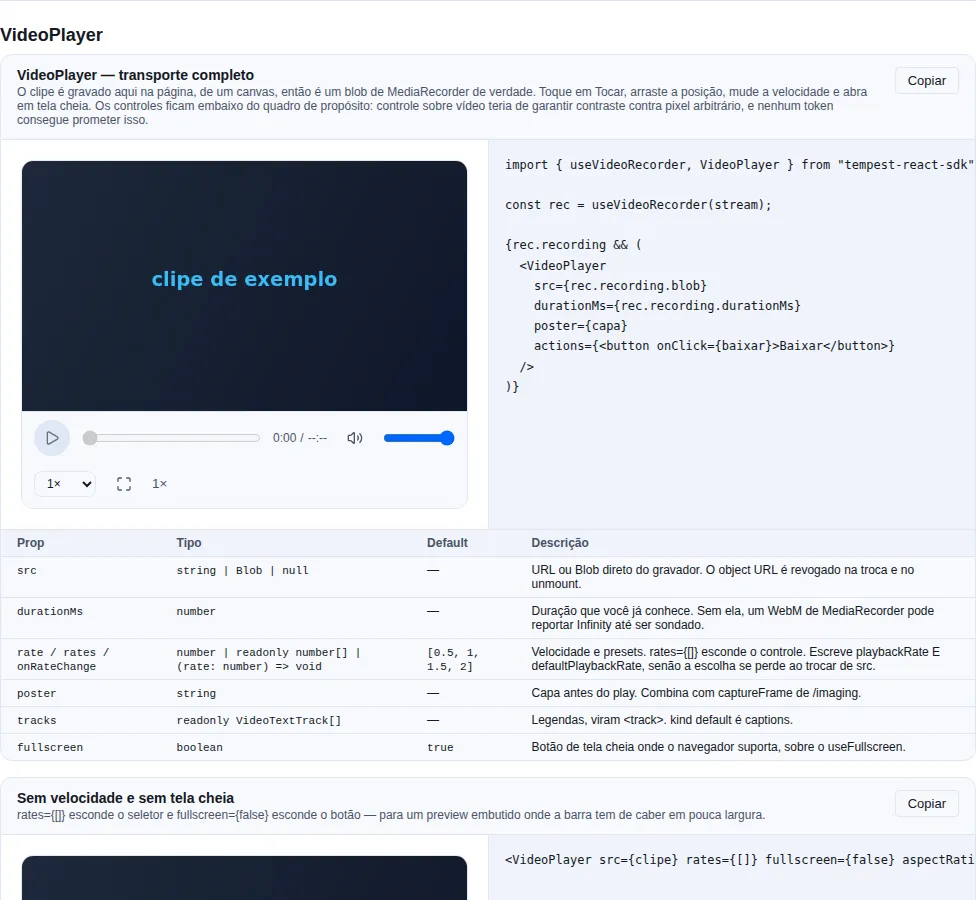 VideoPlayer na gallery