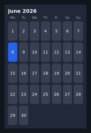 Calendar